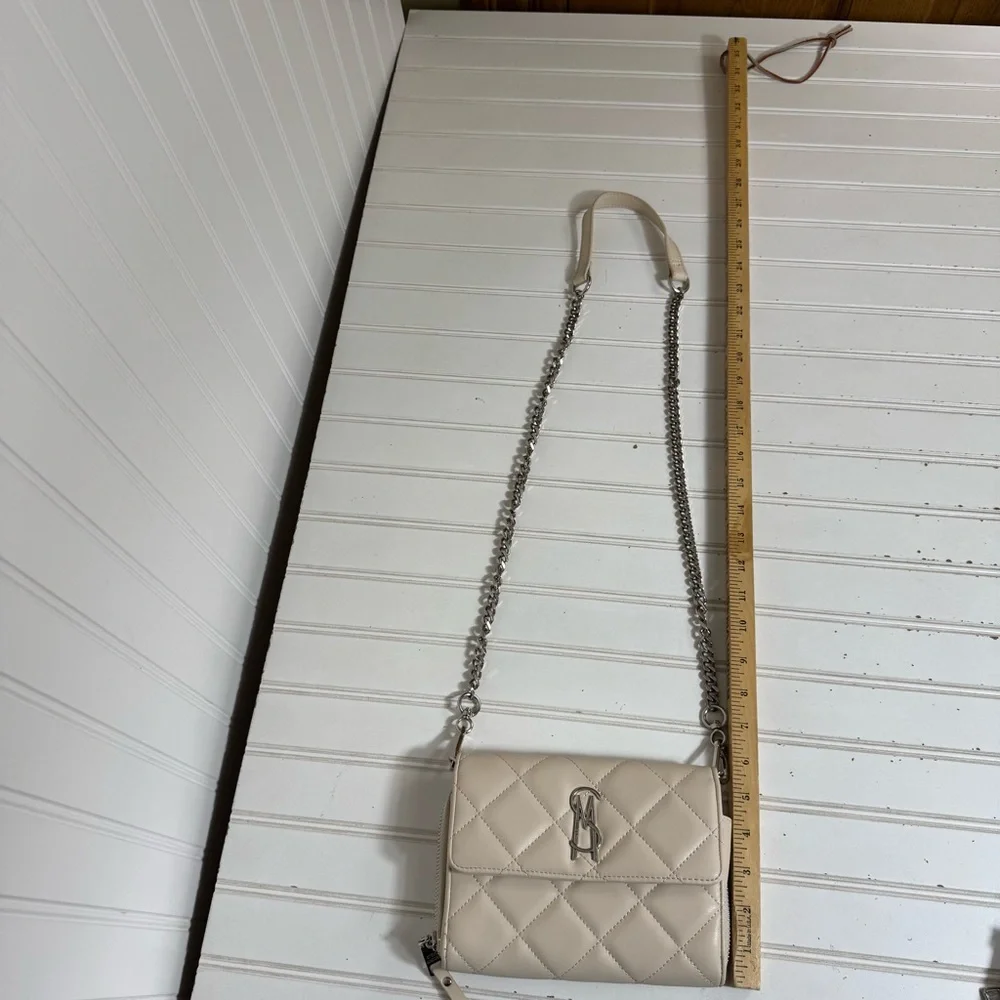 Steve Madden‎ Bcarina Bone Bag Crossbody Quilted Party